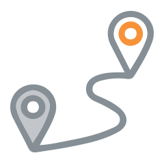 Cadastral survey icon